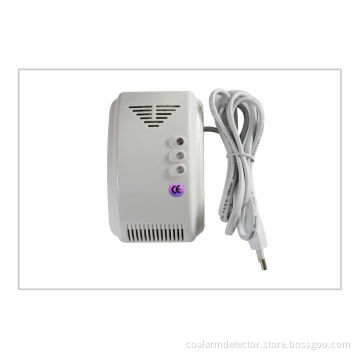 Home Carbon Monoxide And Gas Detector Wall Mounted Sound Alarm